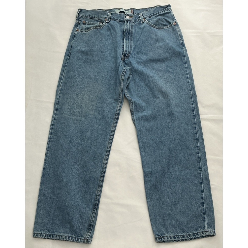 Vintage Levis 550 Jeans Mens 38x30 Fits 36x29 Blue Medium Wash Relaxed Tapered